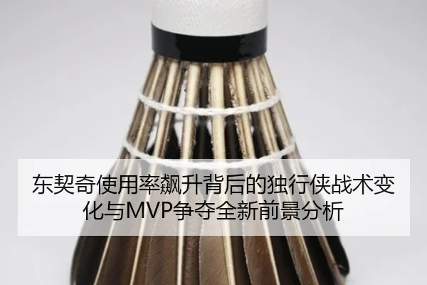 东契奇使用率飙升背后的独行侠战术变化与MVP争夺全新前景分析